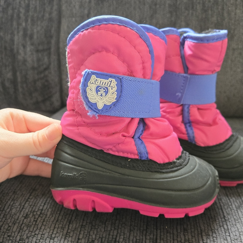 Kamik Toddler Snowbug Winter Boots - Picture 3 of 15